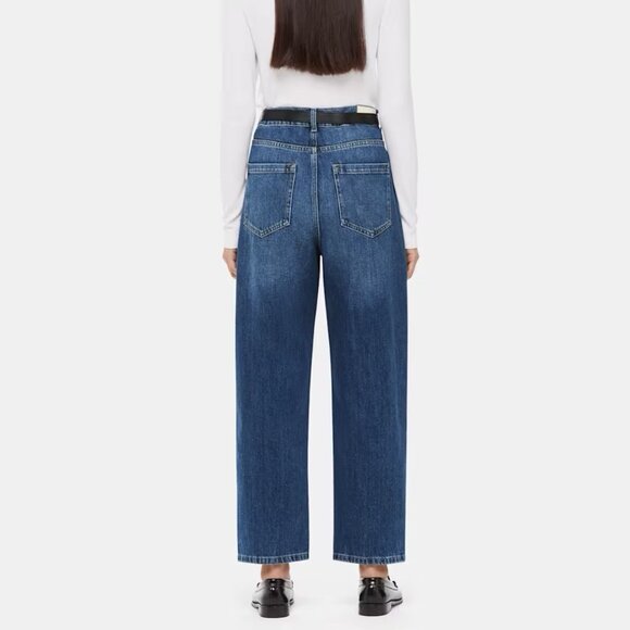 Whistles Barrel Leg Jeans High Waisted Size 26 - Picture 9 of 10